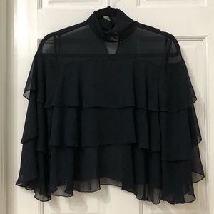 Zara ruffle top